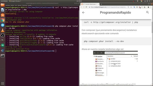 07.-Instalar el cliente elasticsearch php. [Tutorial en Español ??]