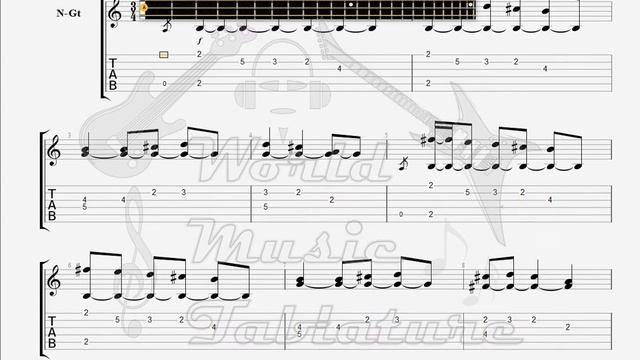 Estatic Fear   Des Nachens Suss Gedone GUITAR TAB