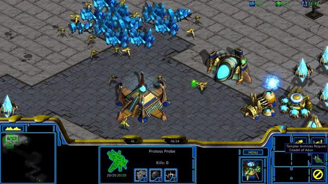 Starcraft Remastered Original 4 The Hunt for Tassadar - Protoss Campaign - No Commentary