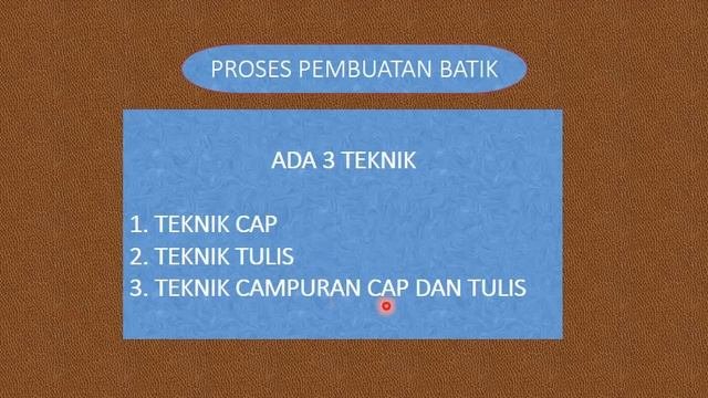 PROSES PRODUKSI KERAJINAN TEKSTIL PRAKARYAKELAS-7