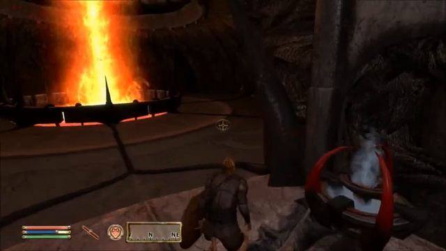 Let's play a pacifist in Oblivion (part 6) - Kvatch portal (2).wmv