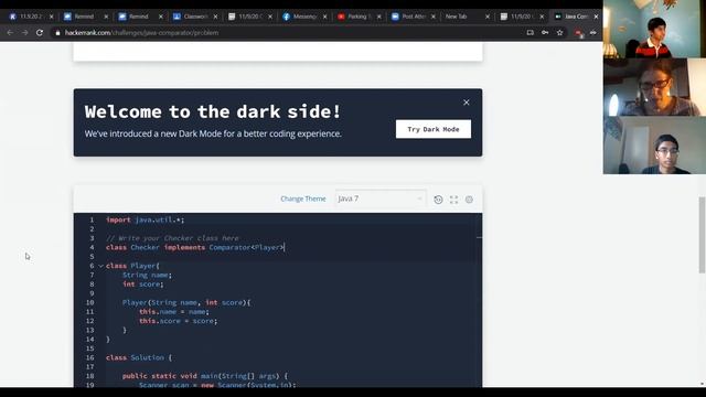 Comparator and Comparable Hackerrank Solution Rundown