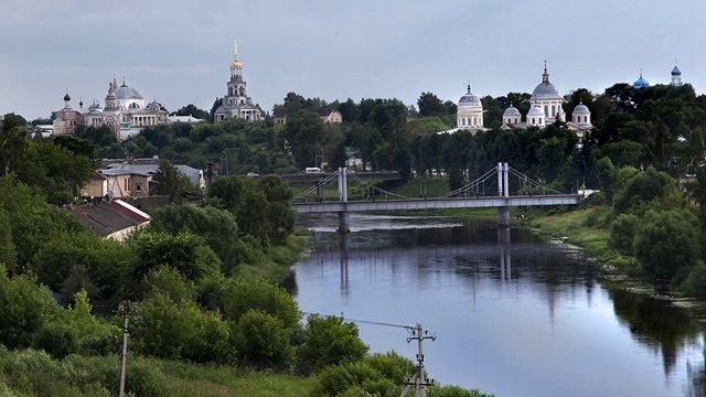 провинциальная Россия.Торжок.