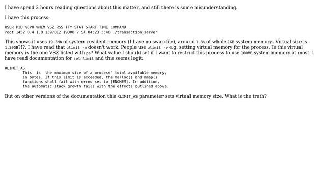 Unix  Linux: How to limit application memory usage? 2 Solutions!!