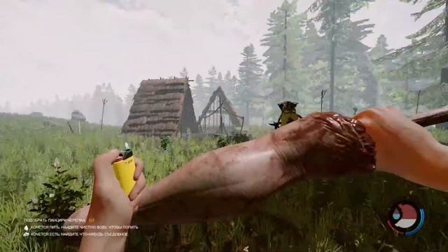 ВСТРЕЧА С КРОКОДИЛОМ-The Forest!