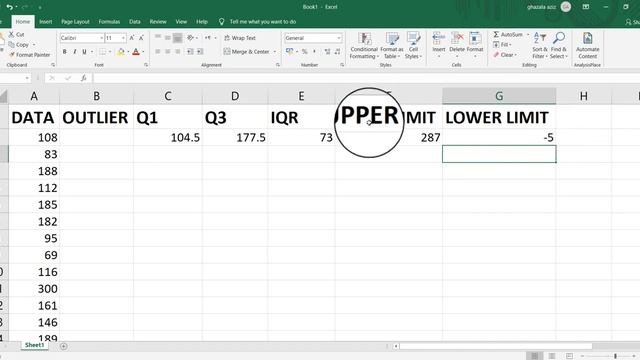 How to Find Outlier with Excel  HINDI
