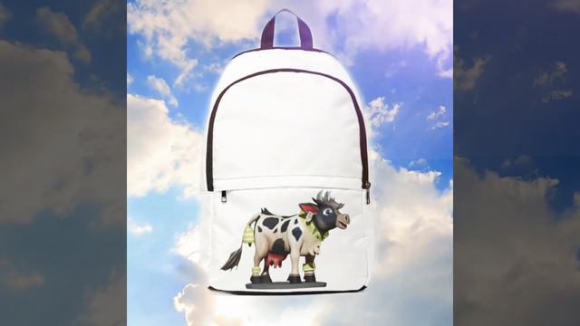 Cow Fabric Backpack #cowbackpack #cowbag #cow #cowvideos #cutecow   #pokemon #warcraft #blizzard