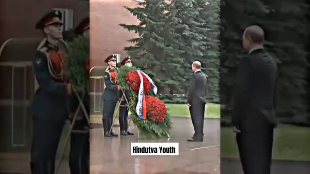 Great Leaders Always Respect Soliders - Putin