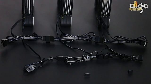 Aigo AR12 120 мм вентиляторы ARGB для ПК системы охлаждени
