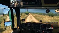 Mercedes Benz Arocs Agrar | Cruzando Parque Eólico en Italia | Carreteras Secundarias