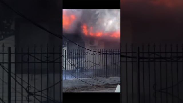 Пожар Сгорел дом на несколько квартир Костомукша