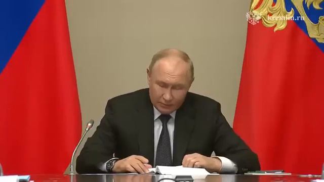 Путин о боях в Курской области