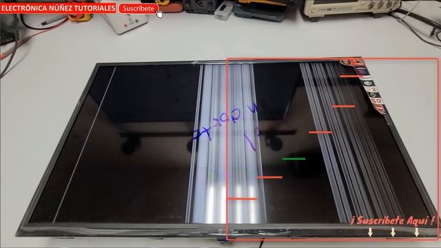 ? Como quitar lineas y franjas verticales en tv smart? SOLUCION PASO A PASO PANEL LQ315T3HC64_CR2