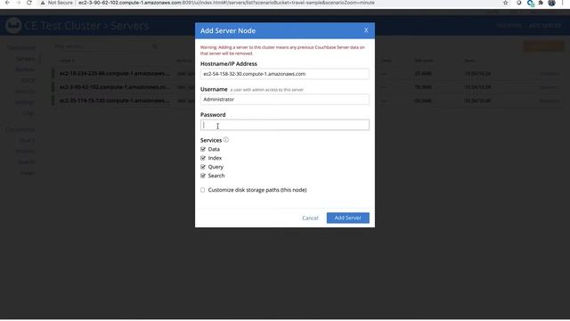 Couchbase Upgrade CE to EE Demo