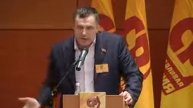 Выступление лидера каменских эсеров Василия Железовского на заседании Палаты депутатов СР 26 02 14