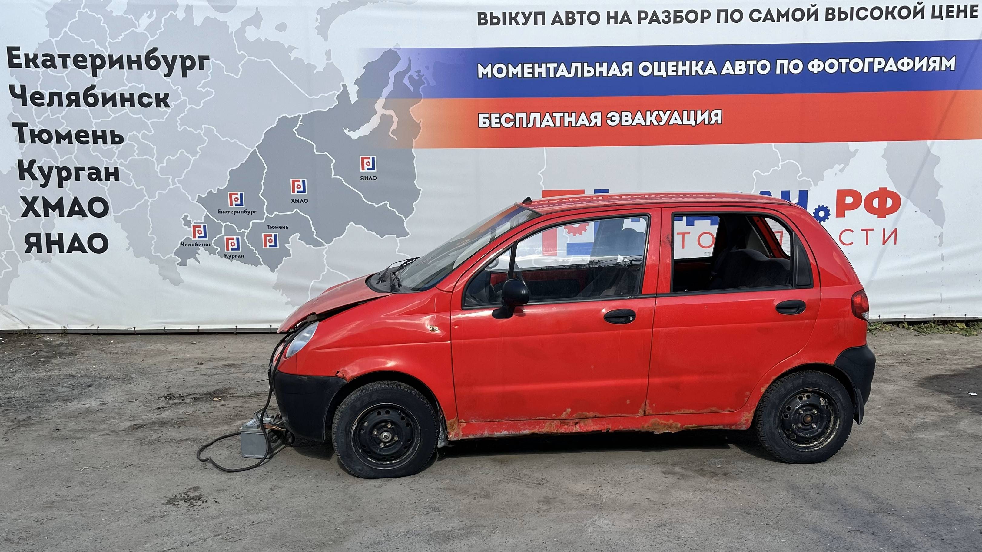 Обзор перед разбором Daewoo Matiz