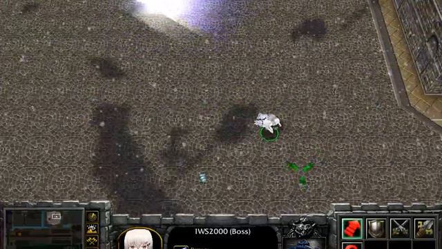 Warcraft 3 Mod (GF) IWS2000 camping mode boss battle