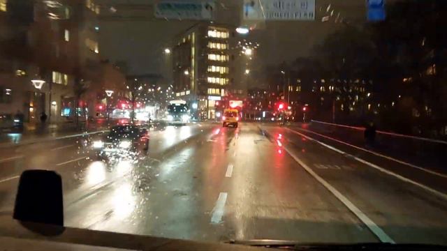 Ambulance Ride Along #8 With The 18 Tons Mobil Intensive Care Unit. Stockholm, Sweden.
