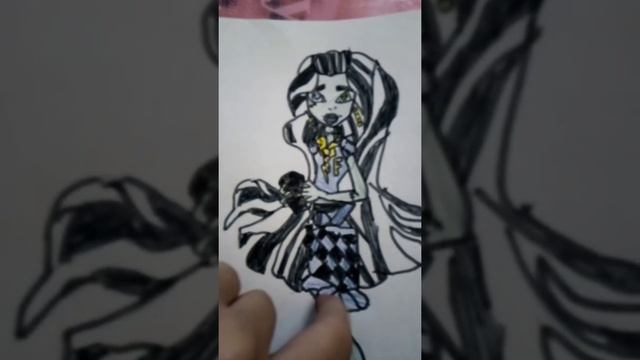 Рисунок монстер хай