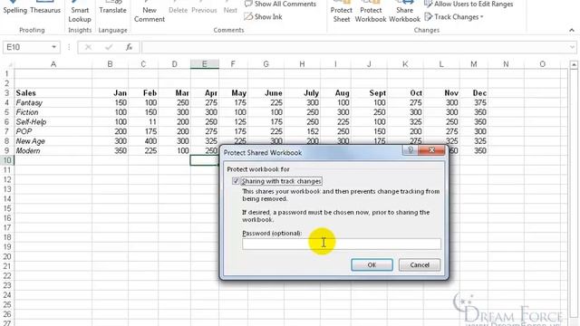 Microsoft Excel 2016: Password Protect and Share Workbook