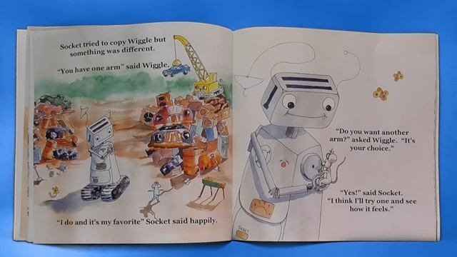 SOCKET THE FRIENDLY ROBOT Read Aloud – Kids SEL Picture Book Read Along | Social Emotional Learning