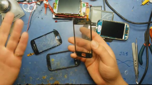 Замена тачскрина на Samsung GT-S6500 (Galaxy 2 mini)