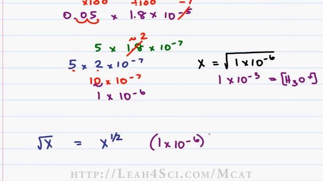 MCAT Math Vid 5 - Squares and Square Roots Without A Calculator