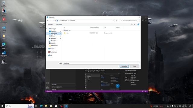 vs code editöründe spring boot  altyapısını kurma (spring boot setup for vs code  only java)
