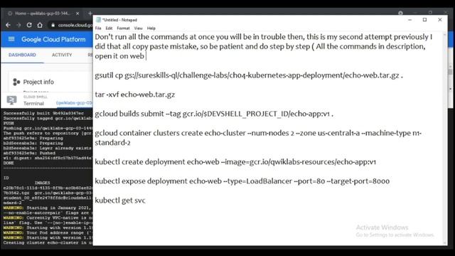 Build and Deploy a Docker Image to a Kubernetes Cluster | Qwiklabs GSP304