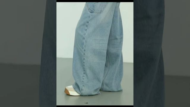 Женские джинсовые брюки в стиле ретро 🔥#shortsvideo#shorts