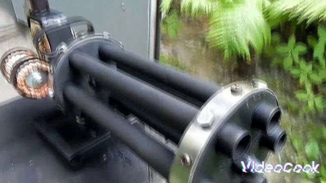 Пулемет Миниган Steampunk своими руками?
