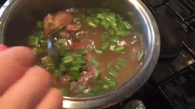 Мясной суп. Суп с нутом.Турецкая кухня. Turkish soup.