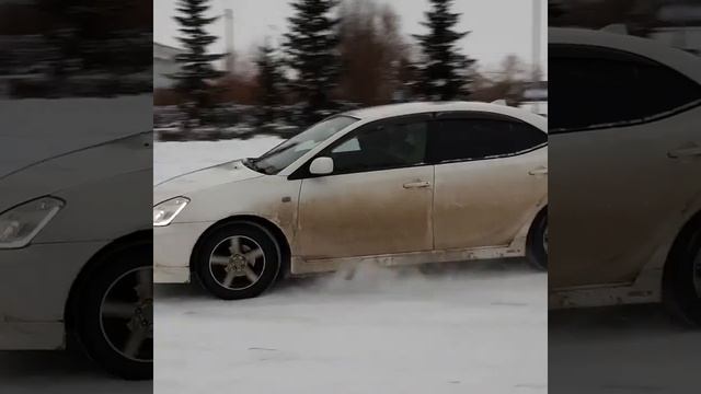 Проверка ручника Toyota Allion ZZT240