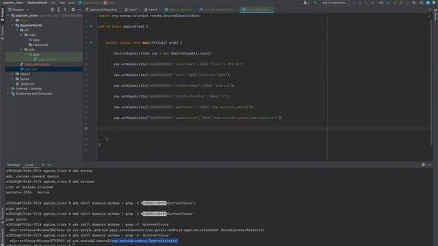 Appium Beginner Tutorial 4 | First Appium Project with Java  #appium #testing #free #automation