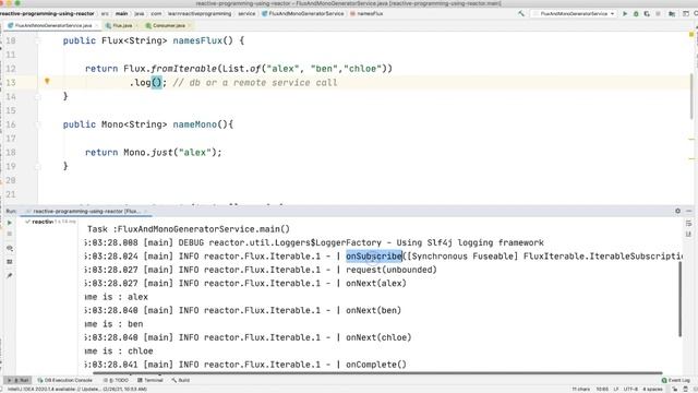 Lecture 10: (Hands On)  Reactive Stream Events