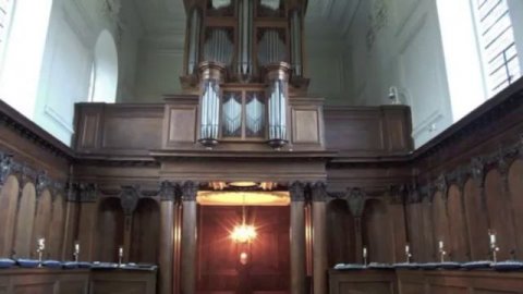 Purcell Voluntary for Double Organ Pembroke College Organ Cambridge