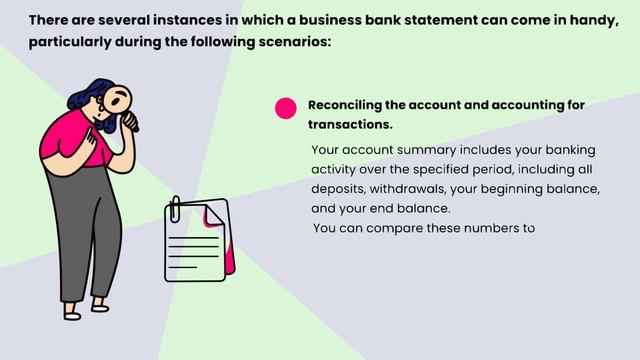 When are business invoices used?