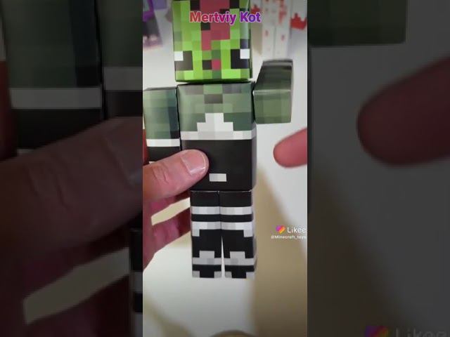 MertviyKot Мертвый Кот 3d-игрушка по скину майнкрафтера