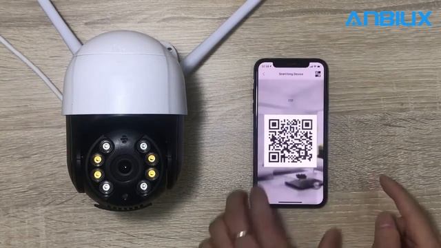 Уличная беспроводная камера наблюдения с Алиэкспресс.IP камера наружная PTZ Wi Fi 4 кратный зум.