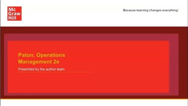Move your Operations Management Course Online Next Semester, 29th October, 2020