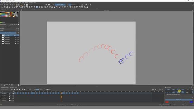 ? Animation in Krita. - How to use the Onion Skin