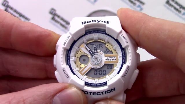 Часы Casio G-Shock LOV-16A-7A - Инструкция, как настроить от PresidentWatches.Ru