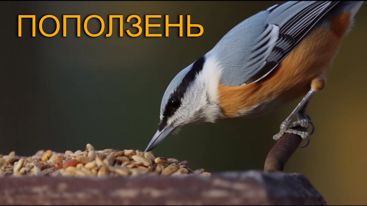 Nuthatch. Поползень. Nikon Coolpix P900