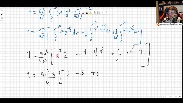 Griffiths QM Problem 4.11 3rd ed. Normalizing R20 and R21  Hydrogen Atom