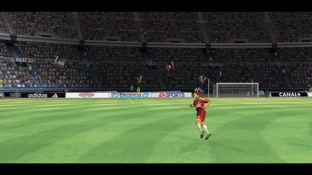 FIFA 2001 (Real Madrid vs. Bayer Leverkusen) - PS2 [HD] Gameplay