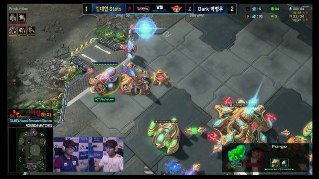 [SPL2015] Stats(KT) Vs Dark(SKT) Set4 Vaani Research Station -EsportsTV, Starcraft 2