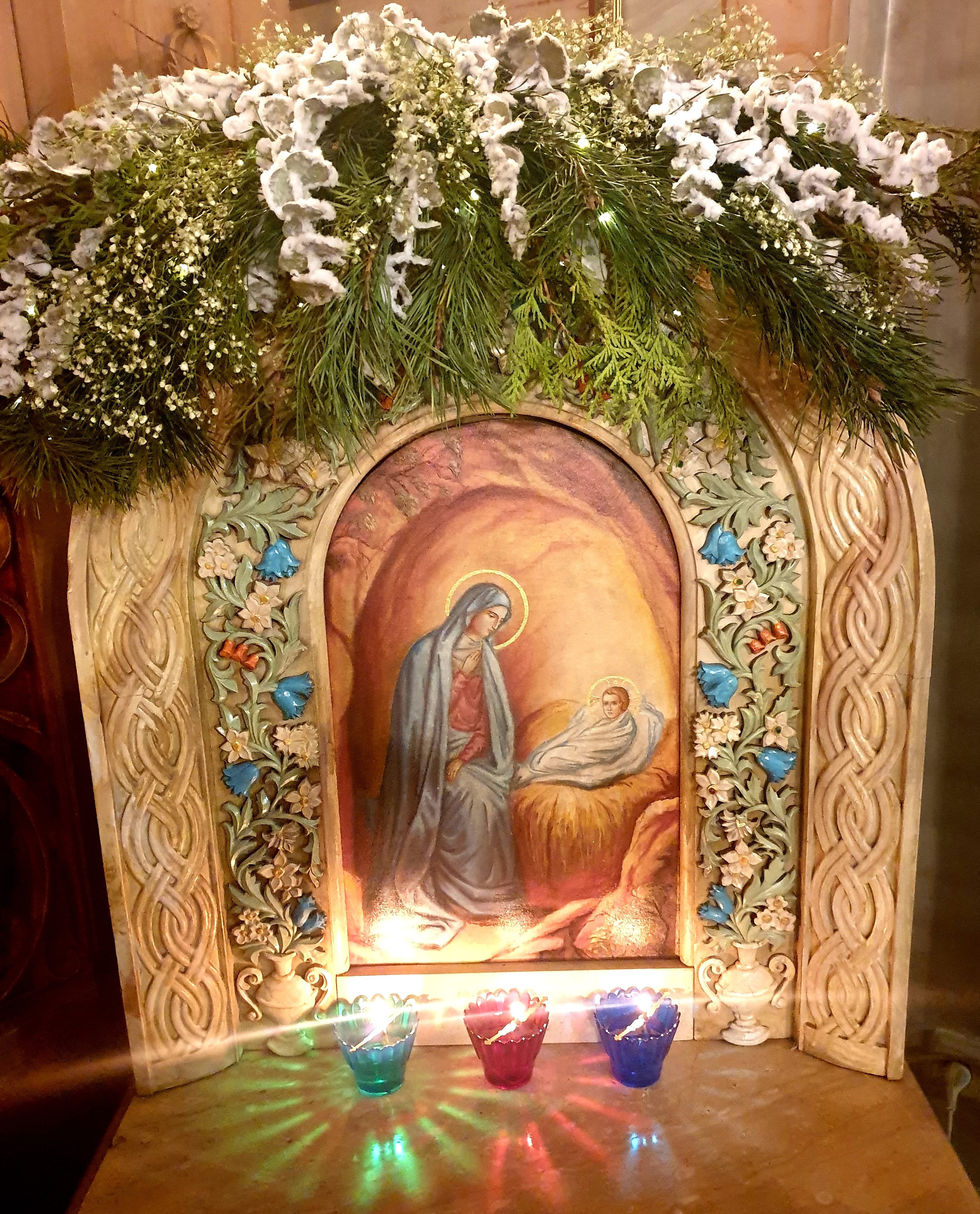Воскресная школа поздравляет прихожан с Рождеством Христовым 07.01.24