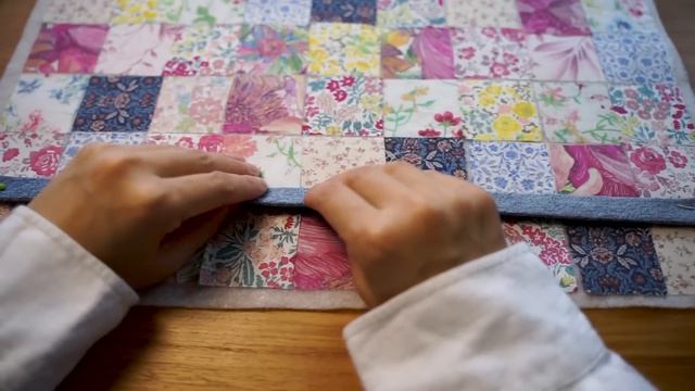 【ハギレ&古着のジーンズの活用方法】5cm×5cmのハギレで作ることが出来ます!/リメイク/ハンドメイド