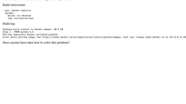 Unix & Linux: Docker dns failure (2 Solutions!!)