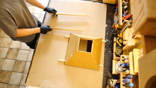 Untergestell für die Holzmann TS 250-Tischkreissäge Teil 3